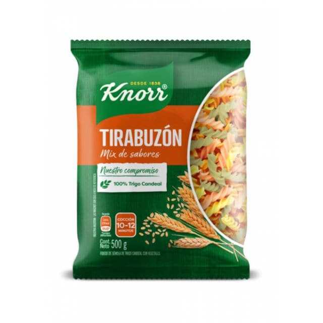 Fideos Tirabuzon Mix Knorr 15x500G - 